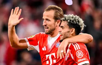 Harry Kane y Luis Díaz se han convertido en la fórmula perfecta del gol para el Bayern Múnich. Foto: GETTY.