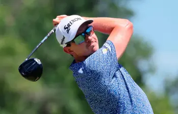 Nicolás Echavarría, golfista colombiano de 31 años. FOTO GETTY