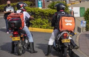 Una de las propuestas que tuvo luz verde tiene que ver con las garantías para aquellos trabajadores de plataformas digitales de reparto. Foto: Carlos Velásquez