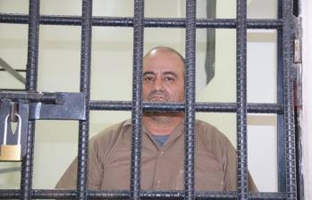 Dairo Antonio Úsuga David, alias “Otoniel” custodiado en la cárcel de máxima seguridad en EE. UU. FOTO: Colprensa