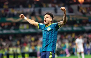 El extremo guajiro Luis Díaz es una de las figuras de la Selección Colombia que enfrenta a Congo en Guadalajara. Foto: Juan Antonio Sánchez