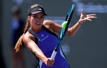 La colombiana María Camila Osorio alcanzó su mejor ranquin en abril de 2022 cuando se ubicó en la casilla 34. Actualmente está en el puesto 89 de la clasificación WTA. FOTO GETTY 