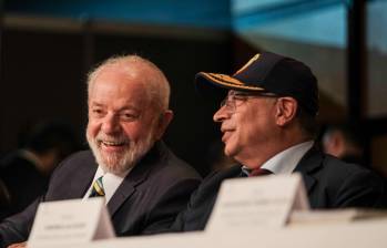 Según lo informado por la Casa de Nariño, el presidente Lula acogió “con beneplácito” la propuesta. Foto: Andrea Puentes, Presidencia.