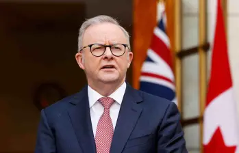 El primer ministro de Australia, Anthony Albanese, confirmó que su Gobierno concedió visados humanitarios a varias jugadoras de la selección femenina de Irán. FOTO: AFP. 