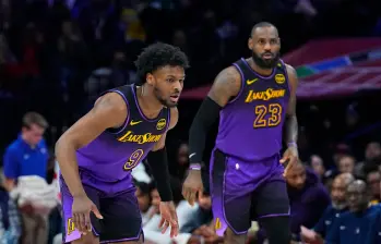 LeBron James llegó esta temporada al mismo número que el de su jersey, 23. Con veintitrés años en la competición, LeBron es el jugador con más temporadas en la NBA. FOTO: GETTY