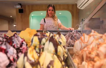 Daniela Lince es la mente detrás de la heladería Amor-Acuyá. FOTO JULIO HERRERA. 