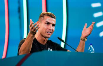 El futbolista portugués Cristiano Ronaldo, de 41 años, es el capitán y referente del seleccionado luso para la defensa de la Liga de Naciones. Foto: tomada del x de @selecaoportugal