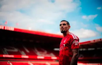 Tras su presentación, Daniel Muñoz está listo para jugar. FOTO GETTY