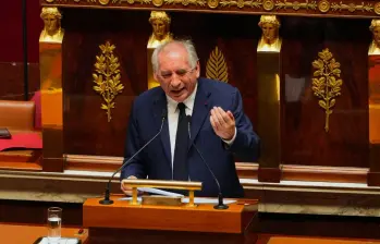 Un total de 364 diputados de la Asamblea Nacional, en París, Francia, votaron en contra del primer ministro François Bayrou. FOTO: GETTY