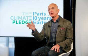 Jeff Bezos es el dueño de The Washington Post desde 2013 cuando lo compró por 250 millones de dólares- FOTO: Getty