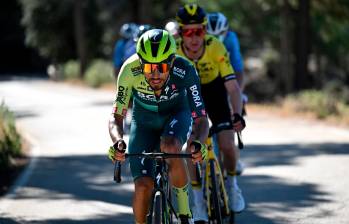 Daniel Martínez suma ya tres top-3 en la presente edición del Giro. FOTO: GETTY