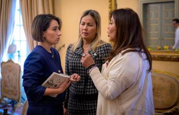 Sarabia habló de asuntos como política exterior y agenda legislativa. También se escucharon las inquietudes sobre temas coyunturales. FOTO: CANCILLERÍA