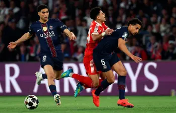 El duelo entre Paris Saint-Germain y Bayern Múnich, por la ida de una de las semifinales de la Champions, fue considerado uno de los mejores de la historia. FOTO UEFA