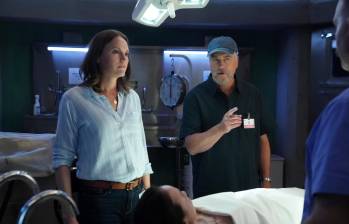 Gil Grisson y Sara Sidle, que en la serie estuvieron casados y hacen parte del elenco original, son los protagonistas de la nueva temporada de CSI Las Vegas, que se estrena este martes 3 de octubre. FOTO Cortesía