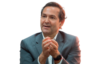Baruc Sáez es el presidente de Itaú Colombia. FOTO Camilo Suárez