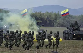 El Ejército le hará frente a los drones explosivos con un batallón de aeronaves no tripuladas. FOTO: Colprensa