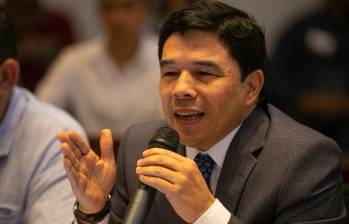 Oscar de Jesús Hurtado Pérez, fue designado como alcalde encargado de Medellín tras la renuncia de Daniel Quintero. FOTO: ESNEYDER GUTIÉRREZ