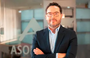 Andrés Mauricio Velasco, presidente de Asofondos. FOTO CORTESÍA ASOFONDOS. 