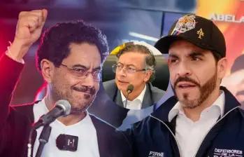 Iván Cepeda, del Pacto Histórico, y Abelardo De la Espriella, disputarán segunda vuelta presidencial el 21 de junio de 2026. Foto: El Colombiano