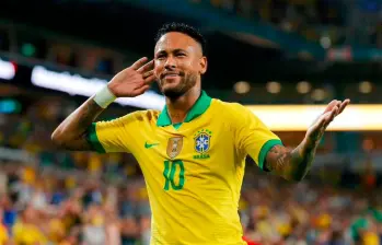 Neymar regresó a las convocatorias de Brasil para las eliminatorias. FOTO CONMEBOL