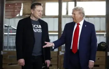 Elon Musk se disculpó por los comentarios contra el presidente Donald Trump. FOTO: AFP