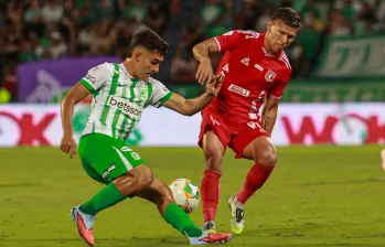 Juan Manuel Rengifo y Rafael Carrascal, titulares con Nacional y América, en su orden. Foto: Manuel Saldarriaga Quintero.