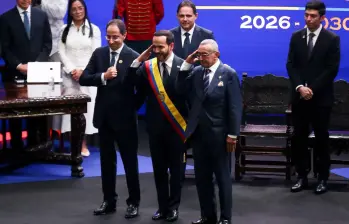 El presidente Abelardo de la Espriella se posesionó este 7 de agosto en Cali. FOTO: COLPRENSA