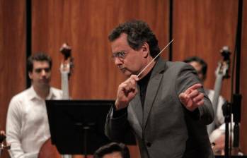 El maestro Alejandro Posada es el mentor de varios de los directores sinfónicos colombianos que ahora brillan en Europa y en Estados Unidos. Foto: Cortesía Orquesta sinfónica Nacional de Mexico