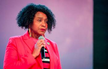 Durante los seis meses en los que se desempeñó como ministra del Deporte no logró ponerse de acuerdo con los organizadores y no llegó a varias de las reuniones. Foto: Colprensa. 