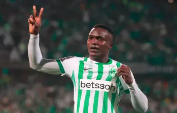 Nacional logró una victoria fundamental sobre el Internacional de Brasil con un doblete de Kevin Viveros y otro tanto de Billy Arce. FOTO MANUEL SALDARRIAGA