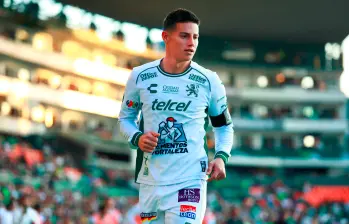 El último club de James fue el León de México. FOTO GETTY