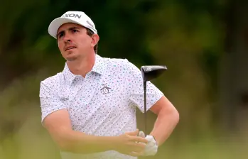 El antioqueño Nicolás Echavarría Botero es colíder del Genesis Scottish Open, evento conjunto del DP World Tour y el PGA Tour. FOTO: GETTY