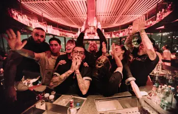 Descripción: Algunos de los mejores bartenders del mundo en Medellín. Foto: Cortesía.