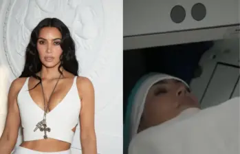 Kim Kardashian reveló su diagnóstico durante el programa The Kardashians. FOTO: @kimkardashian vía Instagram, captura de video. 
