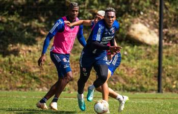 Diego Moreno no solo ha jugado en equipos antioqueños. En 2019 pasó por el Huila. Después migró al balompié portugués y jugó en el Marítimo de la Liga lusa, luego retornó al Envigado. FOTO CARLOS VELÁSQUEZ