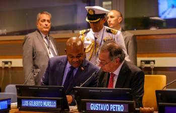 El canciller Luis Gilberto Murillo fue embajador de Colombia en Estados Unidos antes de ser canciller. Foto: Joel González, Presidencia.