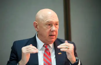 John McNamara es veterano del Ejército de EE.UU. y fungió como consejero político en las negociaciones de paz del gobierno colombiano con las Farc.FOTO camilo suárez