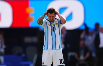 El astro argentino fue el principal objetivo de amenazas de seguridad durante el Mundial en Norteamérica. FOTO AFP