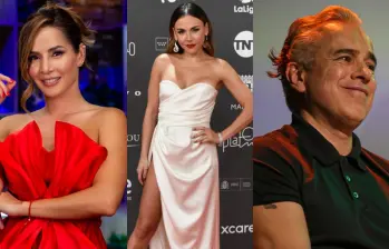 Carmen Villalobos, Carolina Gaitán y Jorge Enrique Abello, entre otros actores, se pronunciaron tras el triple asesinato ocurrido en el set de Sin senos sí hay paraíso. FOTO: Colprensa.