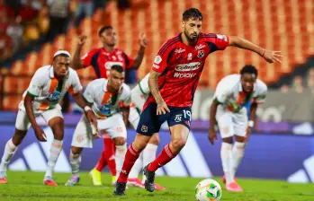 Independiente Medellín retoma agenda luego de su partido aplazado frente a Águilas. FOTO MANUEL SALDARRIAGA