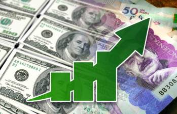 El dólar volvió a $3.300 en Colombia. La Fed subió tasas y el mercado apuesta a más alzas. FOTO: Getty
