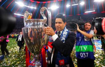 Nasser Al-Khelaïfi, de 51 años, es el presidente del París Saint Germain desde que el Fondo de Inversión Soberano de Qatar adquirió el 70% de su propiedad en 2011. Su sueño siempre fue ganar la Champions. FOTO getty