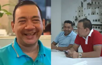 Gustavo Osorio salió ileso gracias al blindaje de su vehículo tras el atentado. FOTO: Alcaldía de Pedraza, Magdalena, redes sociales. 