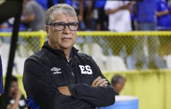 Hernán Dario Gómez, entrenador antioqueño que dirige a la selección de El Salvador. FOTO GETTY