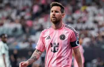 Lionel Messi regresó a la cancha tras despedir a su padre. FOTO CORTESÍA INTER MIAMI