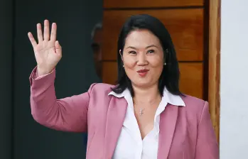 Keiko Fujimori llega a la presidencia tras completarse el 100 % de los escrutinios, siendo este su cuarto intento. Foto: AFP