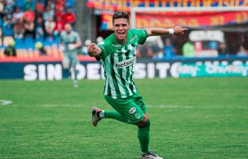 Sebastián Guzmán le dio la victoria a Nacional en su visita al Pasto en el estadio La Libertad. FOTO NACIONAL