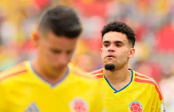 El extremo Luis Díaz fue uno de los pocos jugadores de la Selección Colombia que marcaron en el Mundial. Foto: AFP