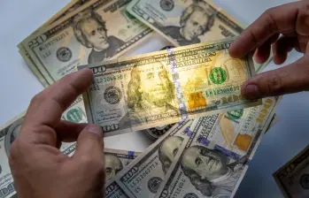 El precio promedio del dólar en la bolsa colombiana este miércoles, 2 de septiembre, fue de $3.140,29. FOTO EL COLOMBIANO