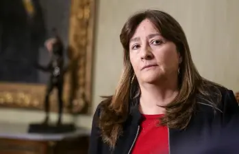  La exministra de Justicia, Ángela María Buitrago, relató que hubo injerencia en su decisión de la designación del ministro encargado de la cartera cuando se hiciera efectiva su salida del Gobierno. FOTO: Colprensa 